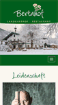 Mobile Screenshot of bertahof.at
